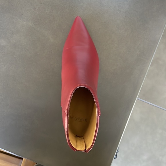 BRAND NEW Alexandre Birman Red Kittie Bootie - Picture 8 of 15